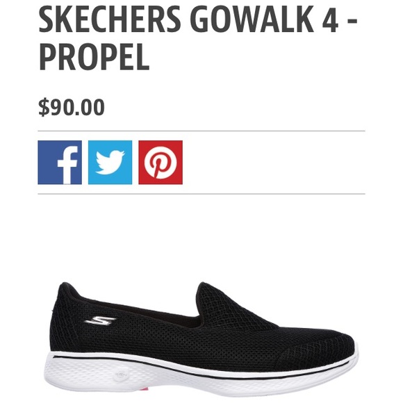 NWT Skechers Go Walk 4 Propel - Picture 2 of 16